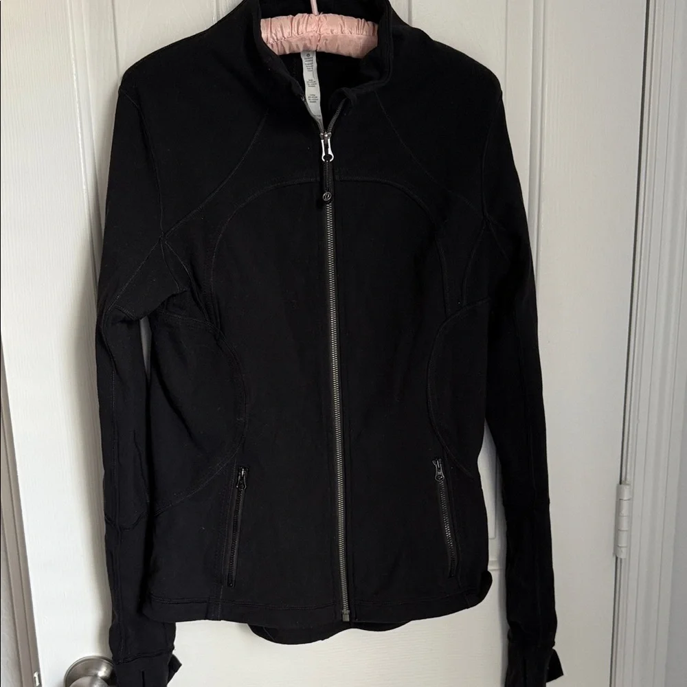 Lululemon used Women's Black Zip-Up Jacket. - Picture 1 of 9